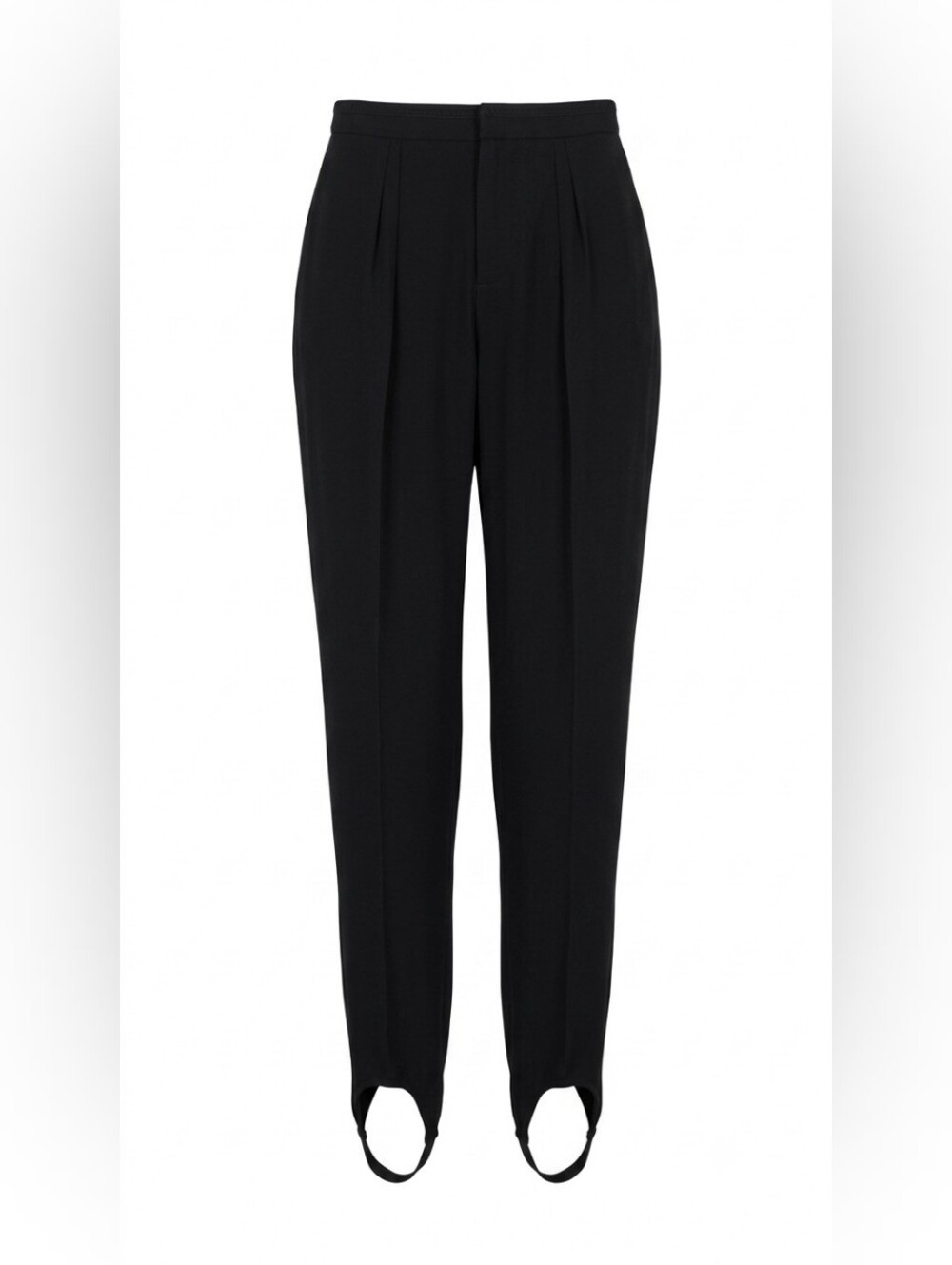 Chloé High-Waisted Pleated Stirrup Trousers